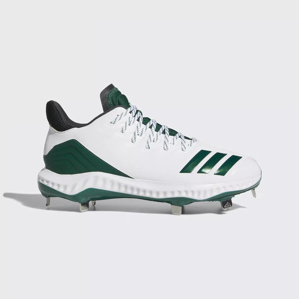 Adidas Icon Bounce Spikes De Beisbol Blancos Para Hombre (MX-31895)